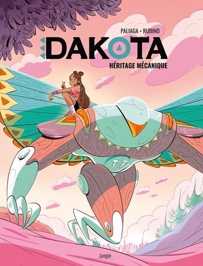 Dakota - Tome 1 Héritage mécanique - Jacopo Paliaga - Jungle - cartonné - Bande dessinée jeunesse