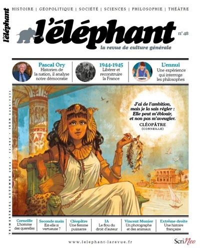 L'éléphant - N° 48 - Collectif - Scrineo - broché - Revue