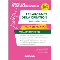 Tout-en-fiches - Prépas scientifiques Français-philosophie - 2026-2027