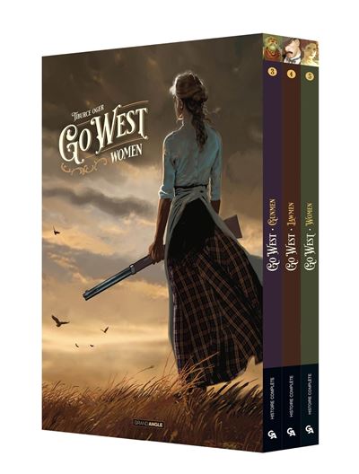 Go West Gunmen / Lawmen / Women - coffret - Christian Rossi - Bamboo Eds - Coffret - Bande dessinée