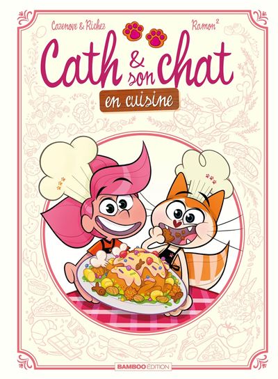 Cath et son chat en cuisine (2024)