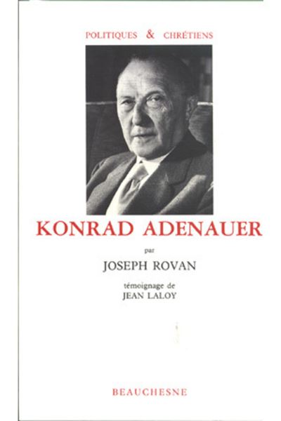 Konrad adenauer - - Joseph Rovan - Beauchesne - Livre