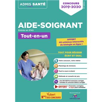 Concours Aide-soignant - Entrée en IFAS - Tout-en-un - 1