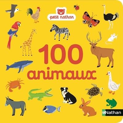 Mes 100 premiers animaux - Marion Piffaretti - Nathan - cart