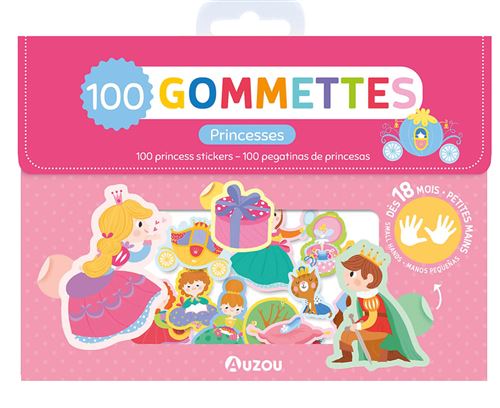 Ma pochette de 100 gommettes  - princesses