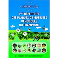 Répertoire des Plaques de Muselets Génériques du Champagne 2023