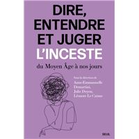 Dire, entendre et juger l'inceste