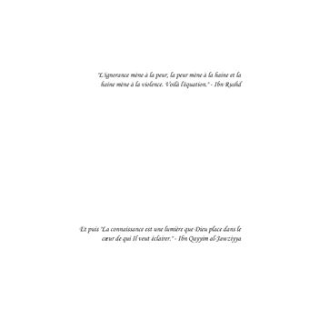 Voie du Coeur ; Contemplations Islamiques sur les Deux Vies