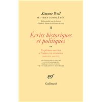Œuvres complètes Cahiers (1933 - Septembre 1941) 1 Tome 6 - broché