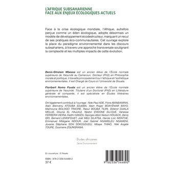 L'Afrique subsaharienne face aux enjeux écologiques actuels