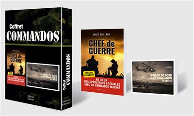 Coffret Commandos - Louis Saillans - Mareuil Editions - Coffret - Beau livre
