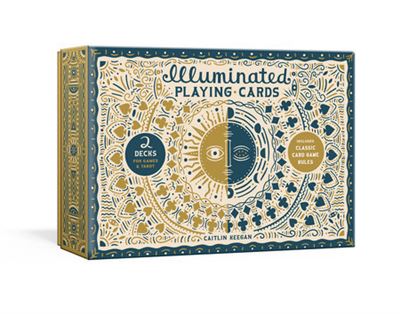 Illuminated Playing Cards Two Decks for Games and Tarot /anglais