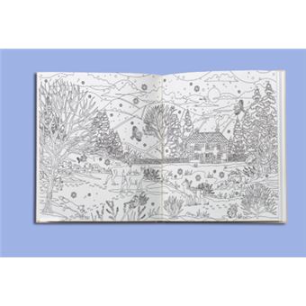 Noël Cosy - Coloriages de l'Avent