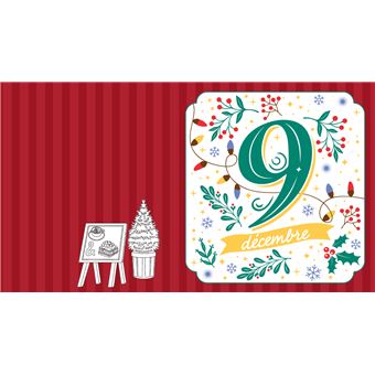 Noël Cosy - Coloriages de l'Avent