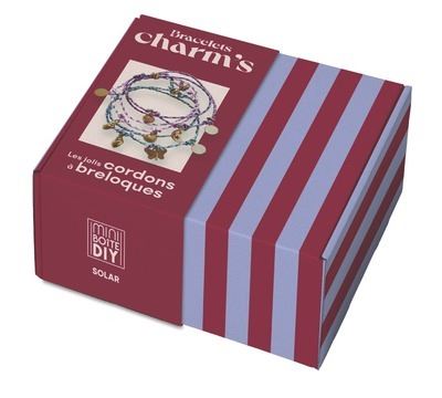 Minicoffret Bracelets charm's - mini boite + 3 bracelets - L'Atelier d'Odette - Solar - Jeux livres objets