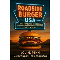 Roadside Burger USA: A Road Trip Burger Cookbook with 20+ State-Inspired Grilled Burgers, Sauces & Sides
