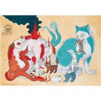 L'art d'Ayako Ishiguro - Créatures fantastiques japonaises