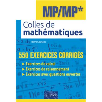 Colles de mathématiques - MP/MP* - 1
