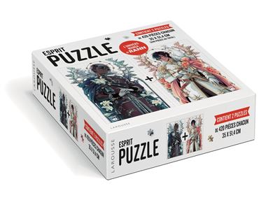 Esprit puzzle - L'Univers manga de Rann - - Collectif - Larousse - Jeux livres objets