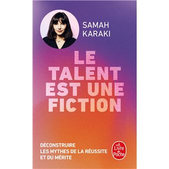 LE TALENT EST UNE FICTION - 1