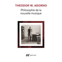 Philosophie de la nouvelle musique