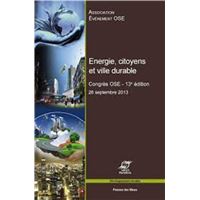 Energie, citoyens et ville durable