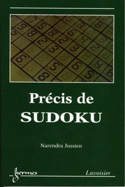 Précis de sudoku - Narendra Jussien - broché