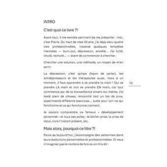 N'achetez pas de livres sur le développement personnel !