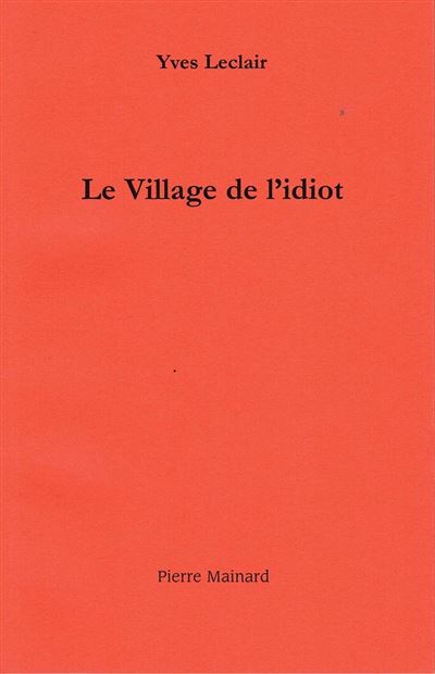 Le village de l'idiot