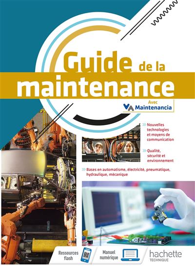Guide de la maintenance - livre eleve - Ed. 2021