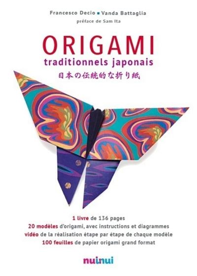 Origami traditionnels japonais - broché - Francesco Decio, Vanda Battaglia,  Sam Ita - Achat Livre