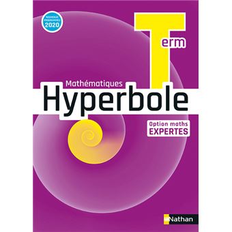 Hyperbole Term - Option Maths Expertes - Manuel 2020 - 1