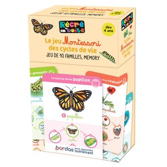 Récré en boîte - Le jeu Montessori des cycles de vie - 1