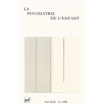 Psychiatrie de l'enfant 1999, vol. 42 (2) - 1