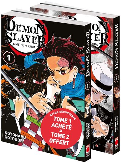 Demon Slayer: Pack découverte T01 & T02