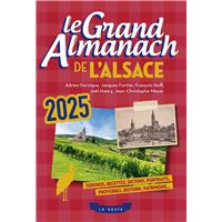Le grand almanach de l'alsace 2025