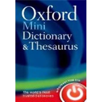 Oxford mini dictionary thesaurus &  wordpower - 1