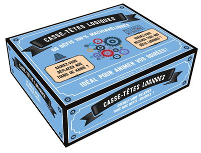 Casse-têtes logiques - 60 cartes - Collectif - Larousse - Jeux livres objets - Larousse