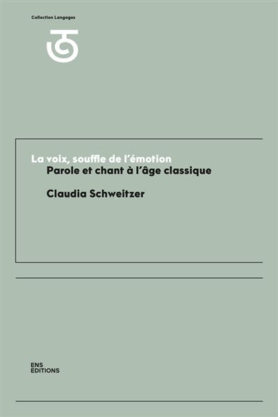 La voix, souffle de l'emotion - parole et chant a l'