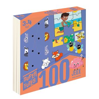 100 jeux pour Super Futés 3-4 ans - Petite section - 1