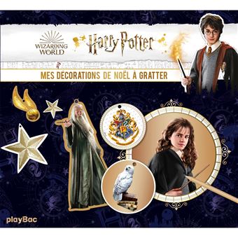 Harry Potter - Harry Potter - Mes cartes à gratter Décorations de Noël - 1