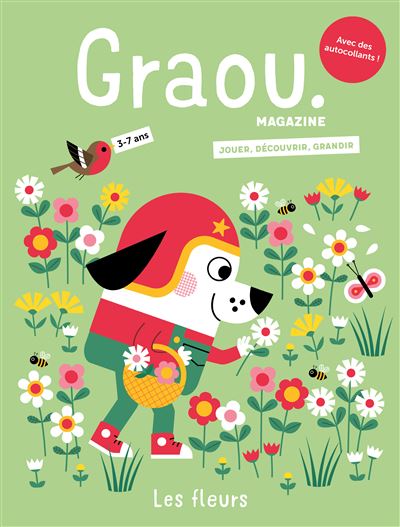 Magazine Graou n°47 - Les fleurs (avril/mai 25) - Gwé - Maison Georges-Grain De Sel - broché - Revue