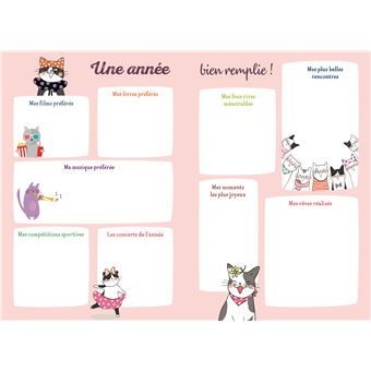 Agenda scolaire chats 2023 - 2024 - Collectif - Librairie Eyrolles