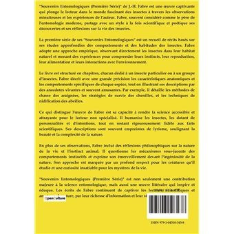 Souvenirs entomologiques : étude sur l'instinct et les