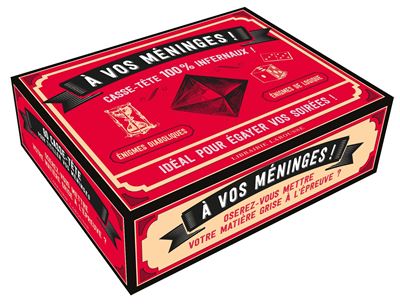 A vos méninges - Collectif - Larousse - Boîte ou accessoire - Jeux livres objets - Larousse