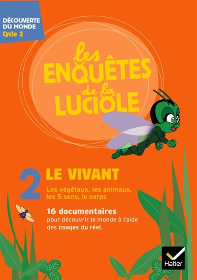 Les enquêtes de la Luciole Cycle 2 - Le Vivant - DVD - Déborah Puccio-Den - broché