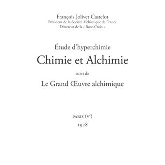 Étude d'Hyperalchimie : Chimie et Alchimie