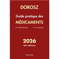 Dorosz Guide pratique des médicaments 2026