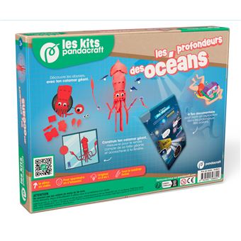 Les profondeurs des océans - Kit Pandacraft dès 3 ans