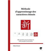 Méthode d'apprentissage des caractères chinois